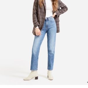 Everlane The Super Straight Jean Size 24 Med Wash